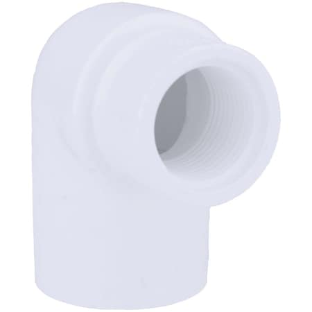 Charlotte Pipe And Foundry 1 In. Slip x 3/4 In. Female Schedule 40 90 Deg. PVC Elbow 1/4 Bend PVC 02301  3000HA